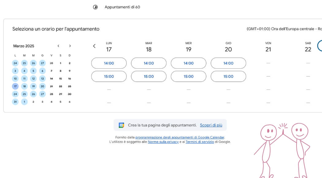 prenotazione appuntamento